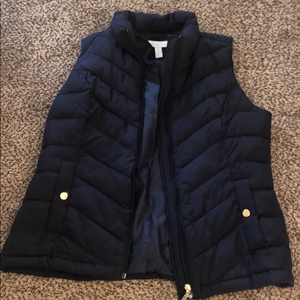 Charter club navy blue vest